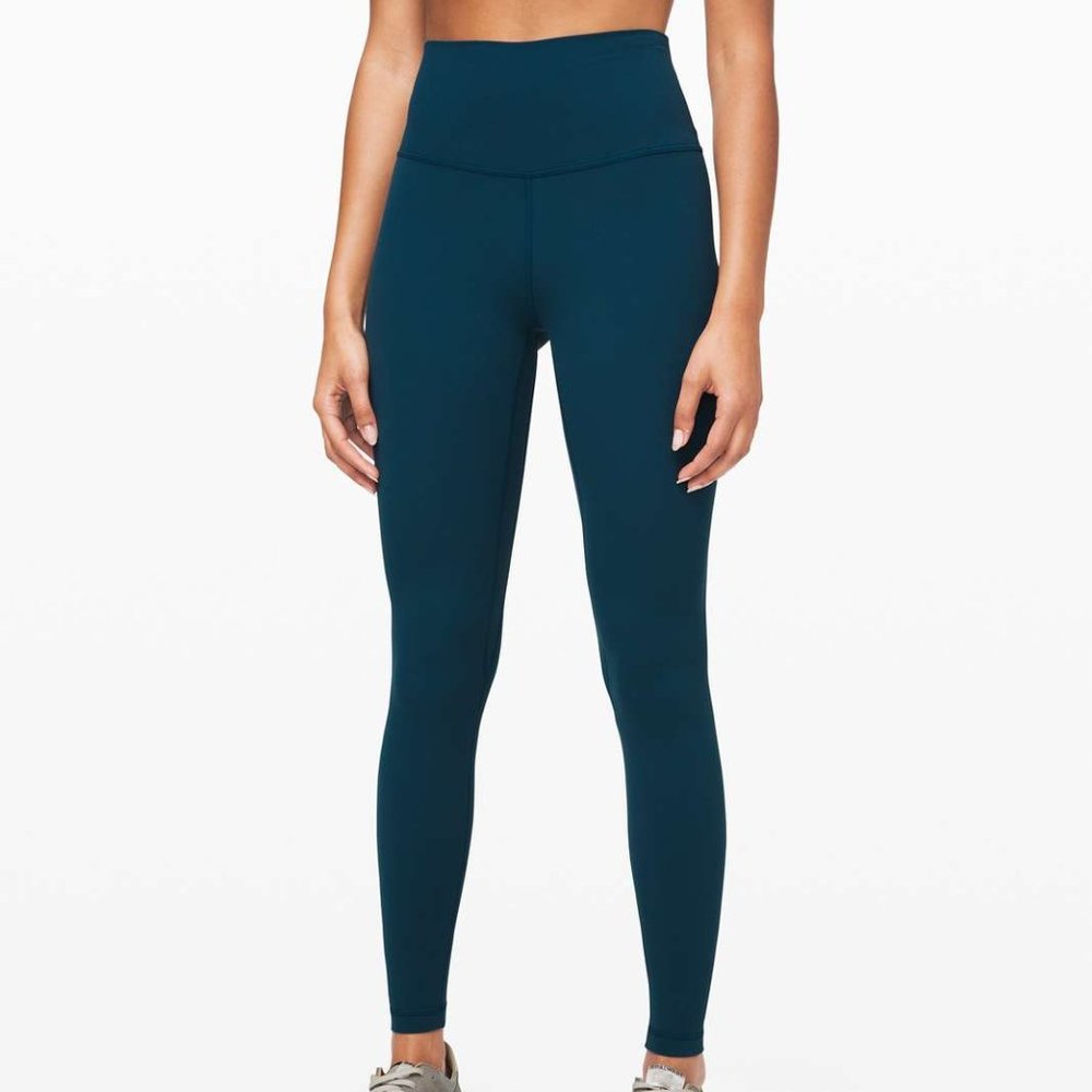 Lululemon Align Pant 28" Night Diver Teal Green Blue